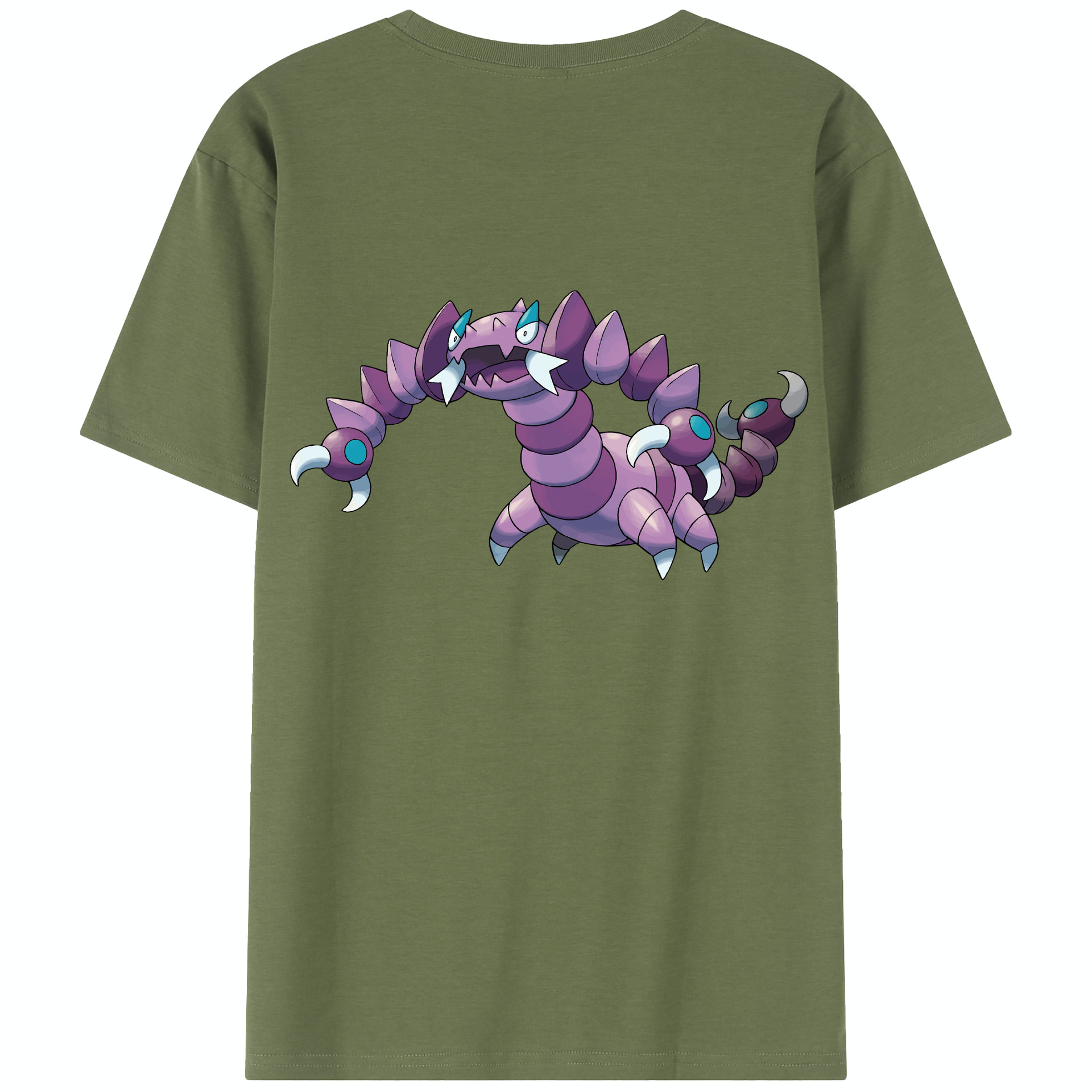 （画像用） ポケットモンスター Pokémon 綿100％半袖Tシャツ（背面プリント）